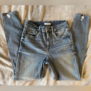 Good American Good Waist High Rise Skinny Jean, Blue 262, Size 6/28